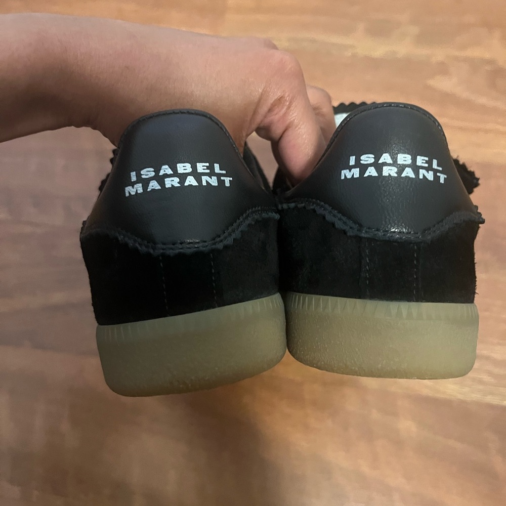Isabel Marant Beth Sneakers Black Suede - Picture 3 of 7